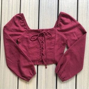 Kirious Los Angeles Cropped Blouse
